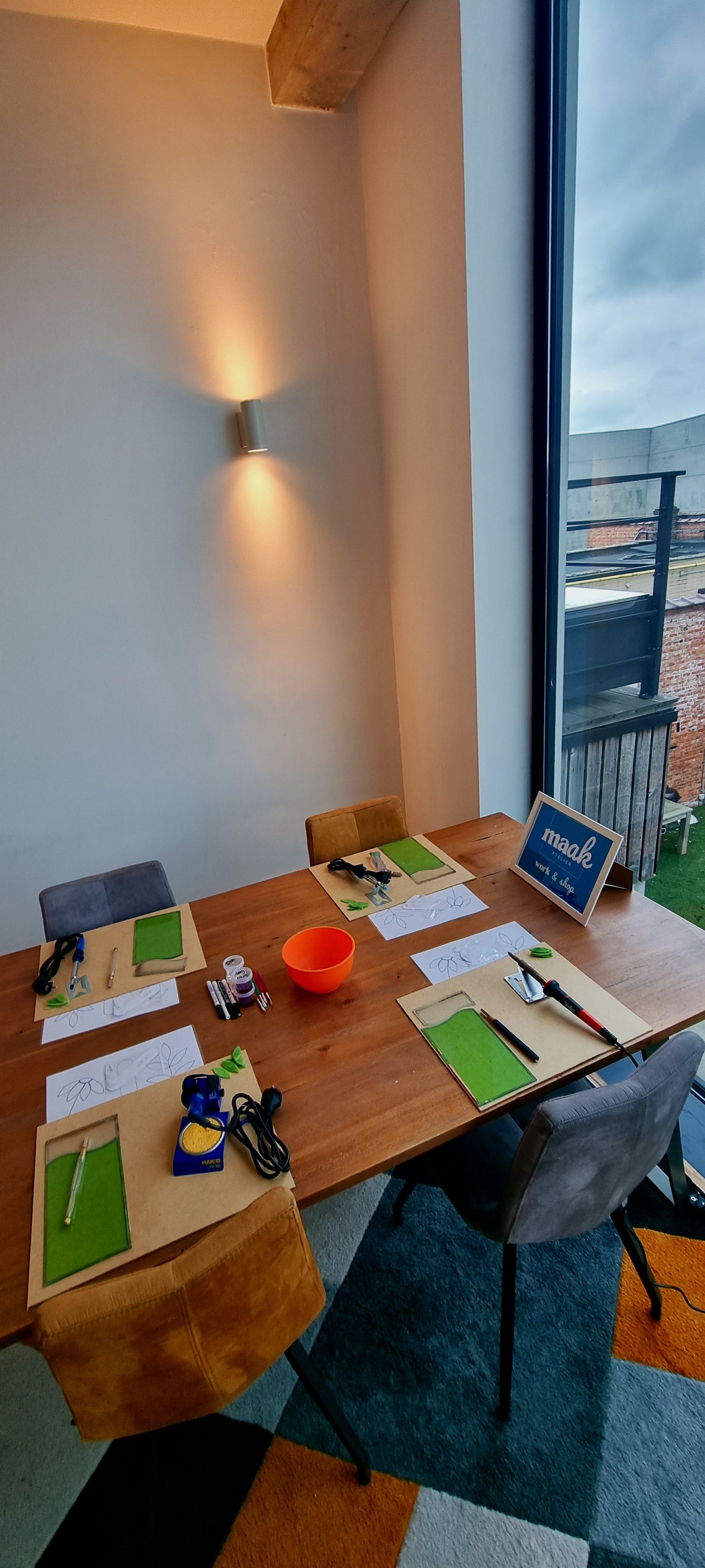 Avond workshop: Bloem designstuk