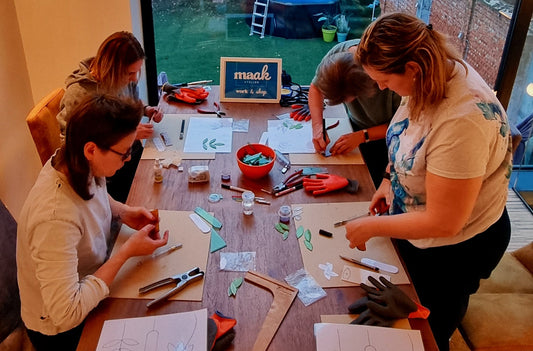 Avond workshop: Bloem designstuk