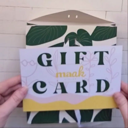 Fysieke cadeaubon (Ingepakt)