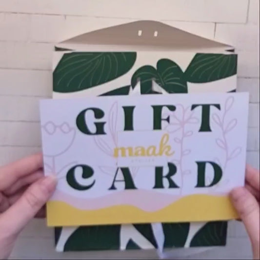 Fysieke cadeaubon (Ingepakt)